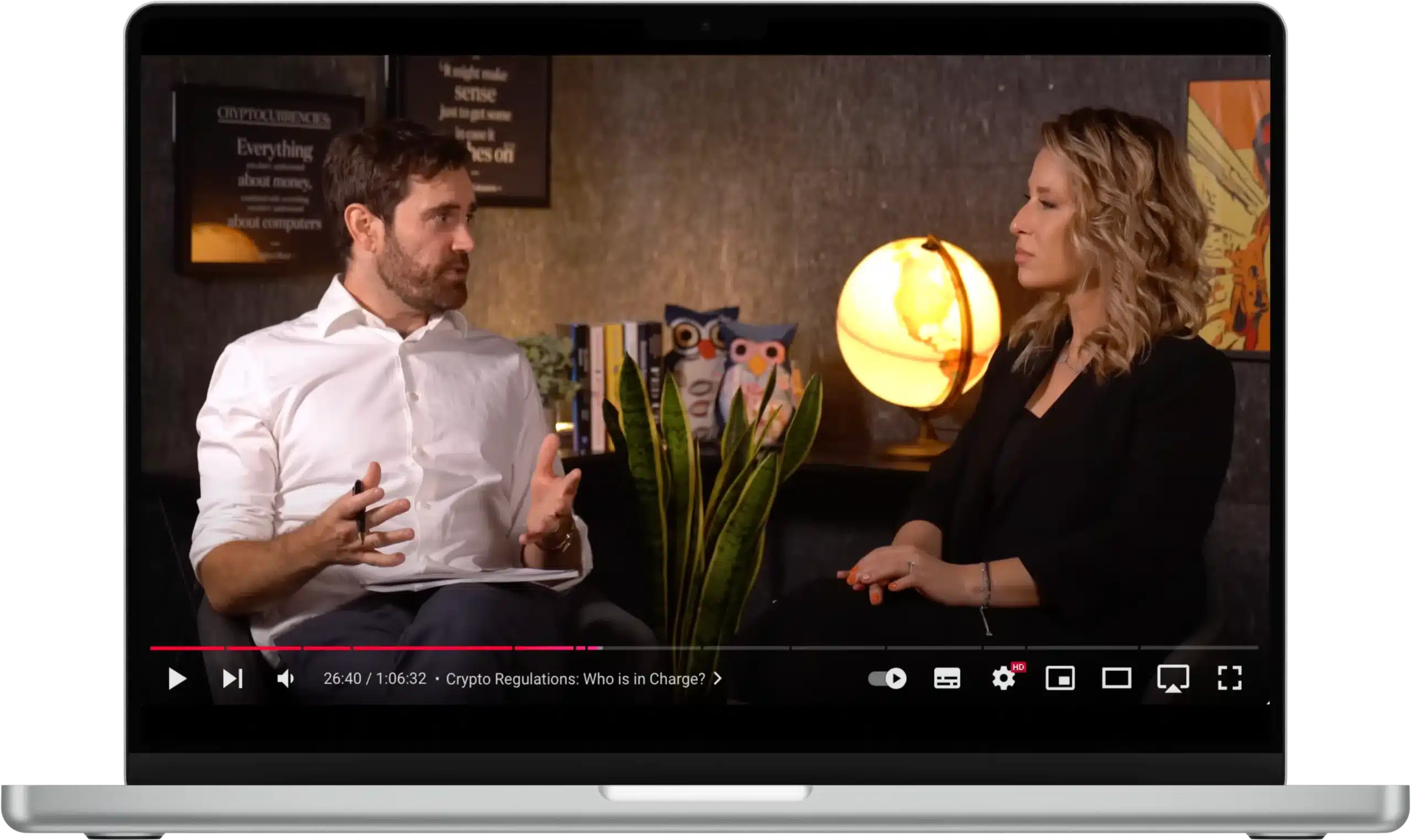 Laptop preview of Irina Heaver's interview on why the UAE leads the crypto revolution